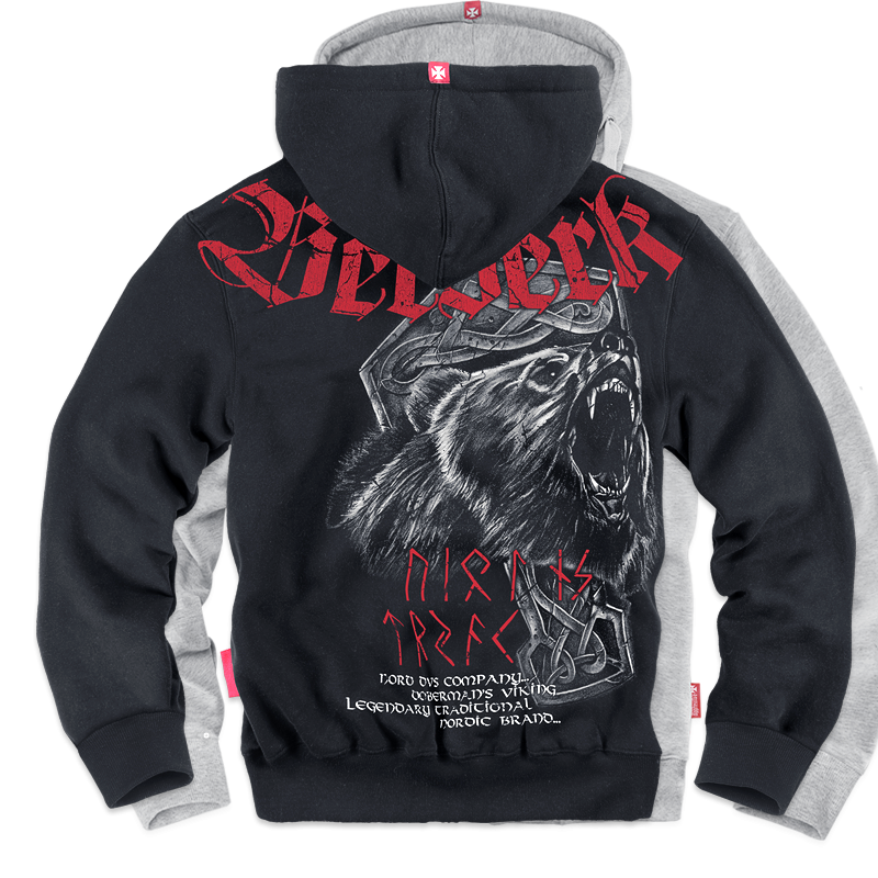 Hoodie Zip Berserk Ultras Fight Shop